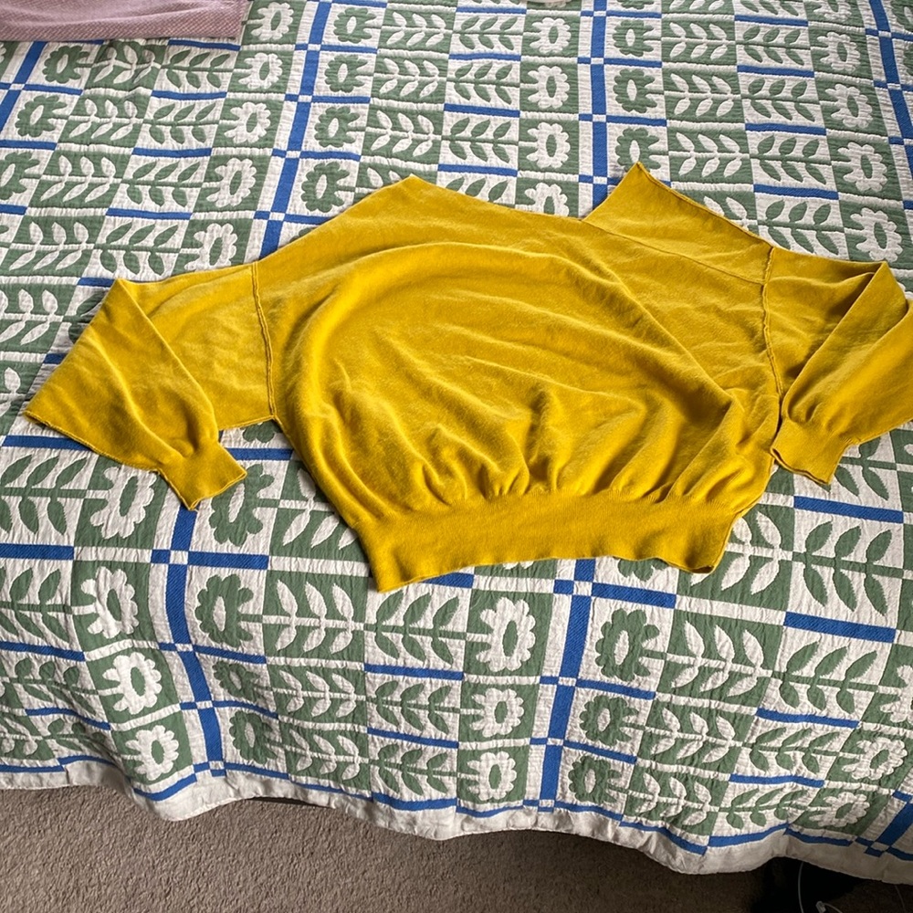 Free People Check Sweater